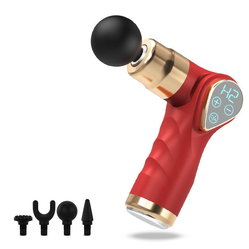 Hot Compress Folding Massage Gun Massage Gun Muscle-relaxing Tool Electric Massager Household